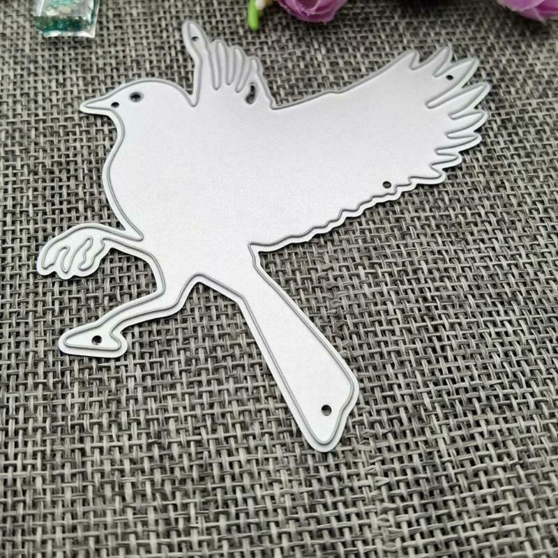 Flying Bird Metal Cutting Dies Stencils DIY Scrapbooking Album Paper Template
