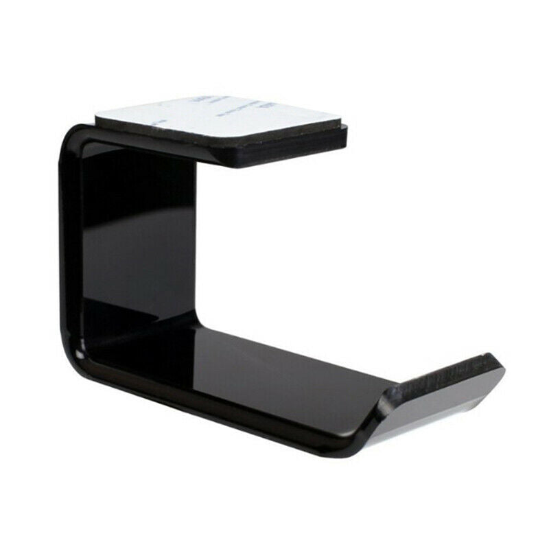 Headphone Hanger Display Stand Holder Acrylic Hook Under Desk Headset Wal.l8