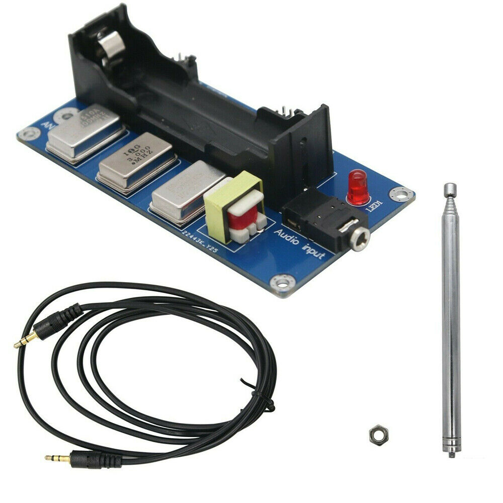 3 Channel AM Transmitter w/ Antenna+Audio Cable 1/3/5MHz 3.6V 3CH AM Transmitter