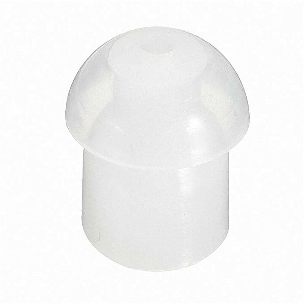 10 Pack of Replacement Rubber Mushroom Style Radio Eartips Earbud Tips for