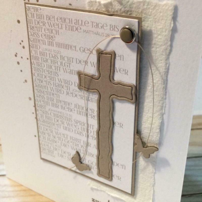 Cross Metal Cutting Dies Stencil Scrapbooking DIY Album Stamp Paper Card Emboss