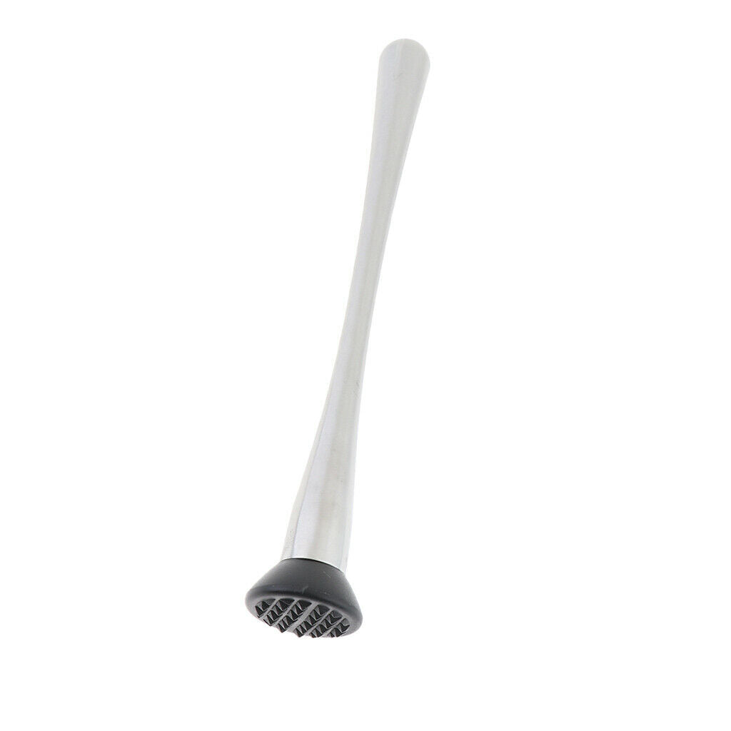 Bar Cocktail Muddler DIY Drink Bartenders Barware   Style 3-28.5cm