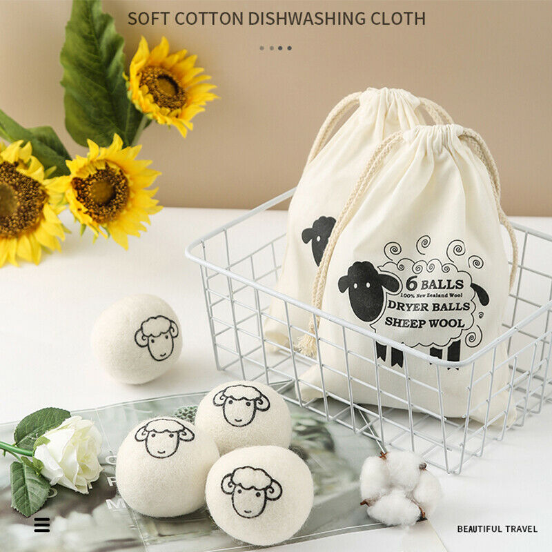 Anti-entanglement special ball for household clothes dryer, washer dryer
