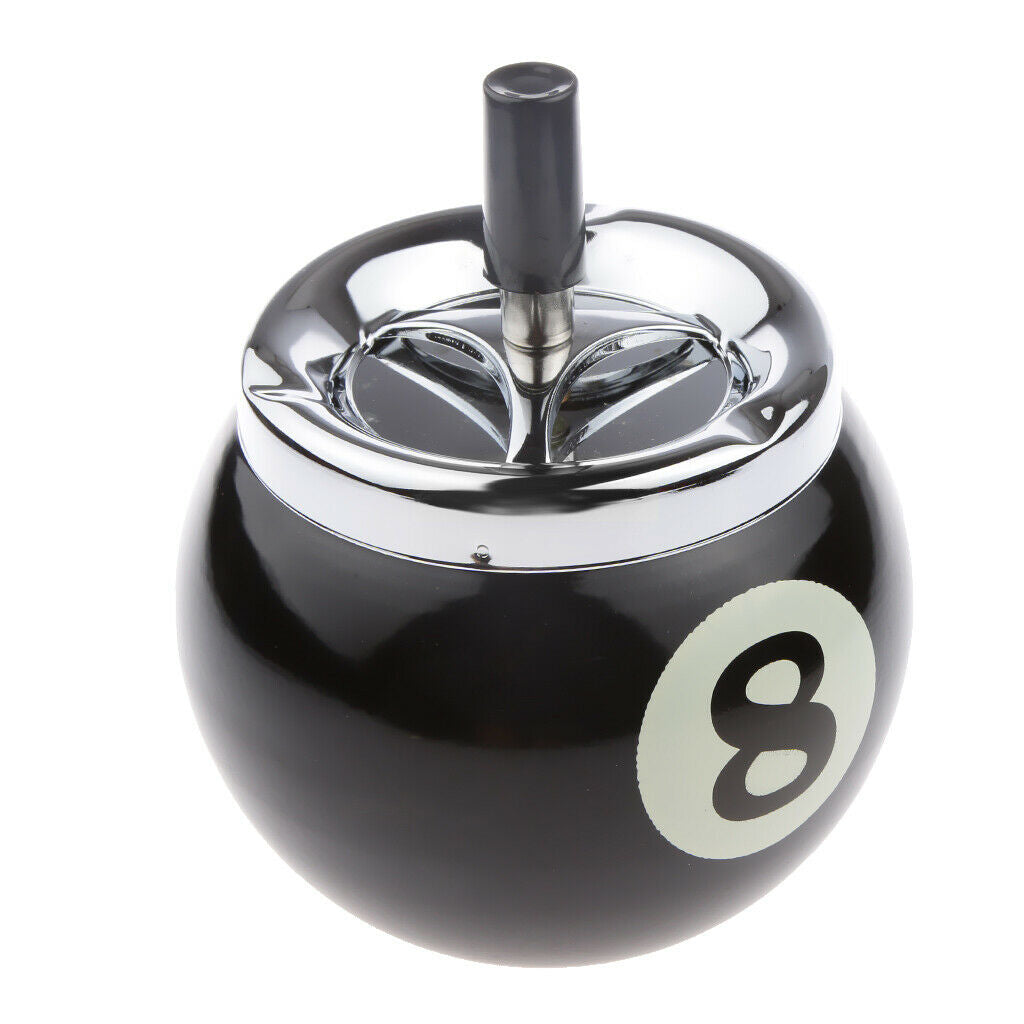 Collectible Gift Aluminum Pool Billiard Ball Ashtray no base