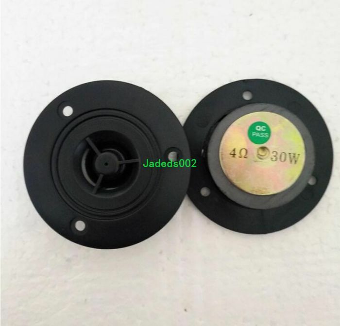 2pcs 3"inch 74MM 4Ω 30W polyester film tweeter Speaker Loudspeaker Home Audio