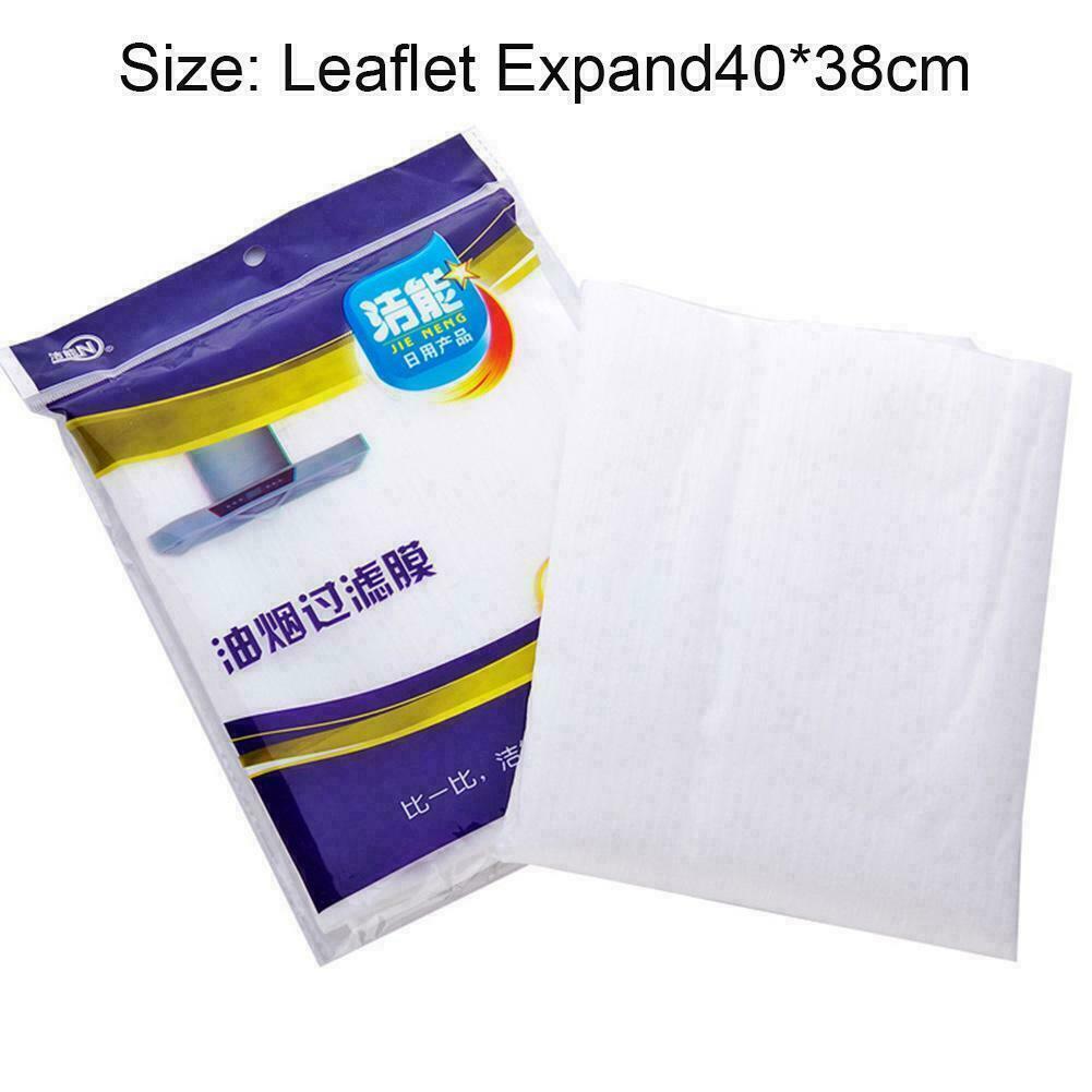 12pcs x Kitchen Oil Filter Paper Smoke Exhaust Ventilator Nonwoven Hood L5X1