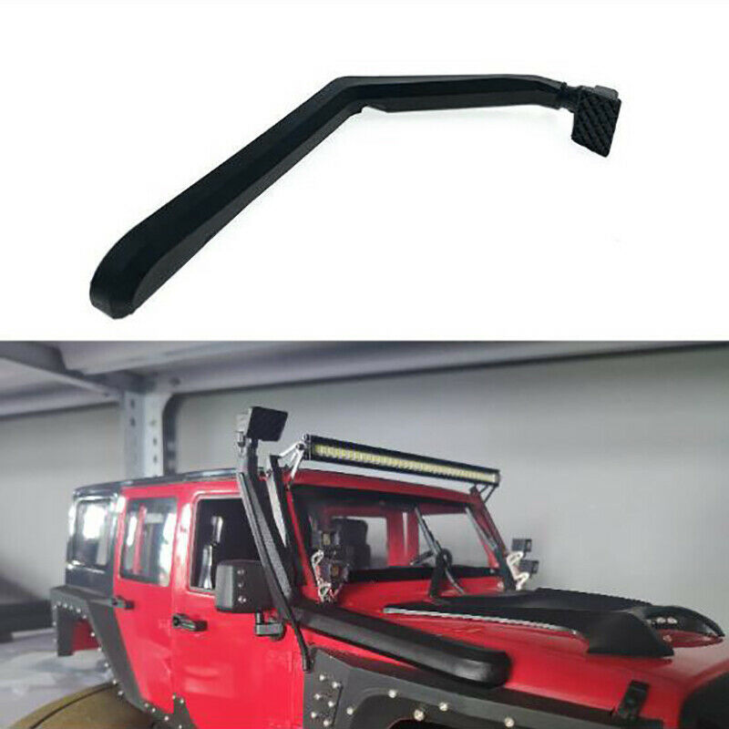 Black Rubber Snorkel for 1/10 RC Crawler Car TRX-4 Defender T4 AccessoriesL BU