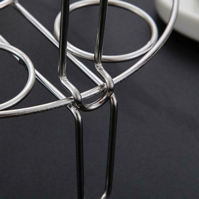 Multi-purpose stackable egg steamer rack tripod, anti-scalding transfer clip,
