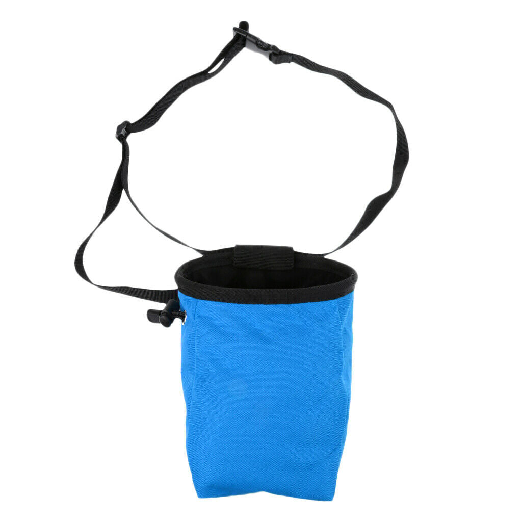 2Pcs Chalk Bags Pouch & Quick Release Belt for Rock Climbing Weightlifting