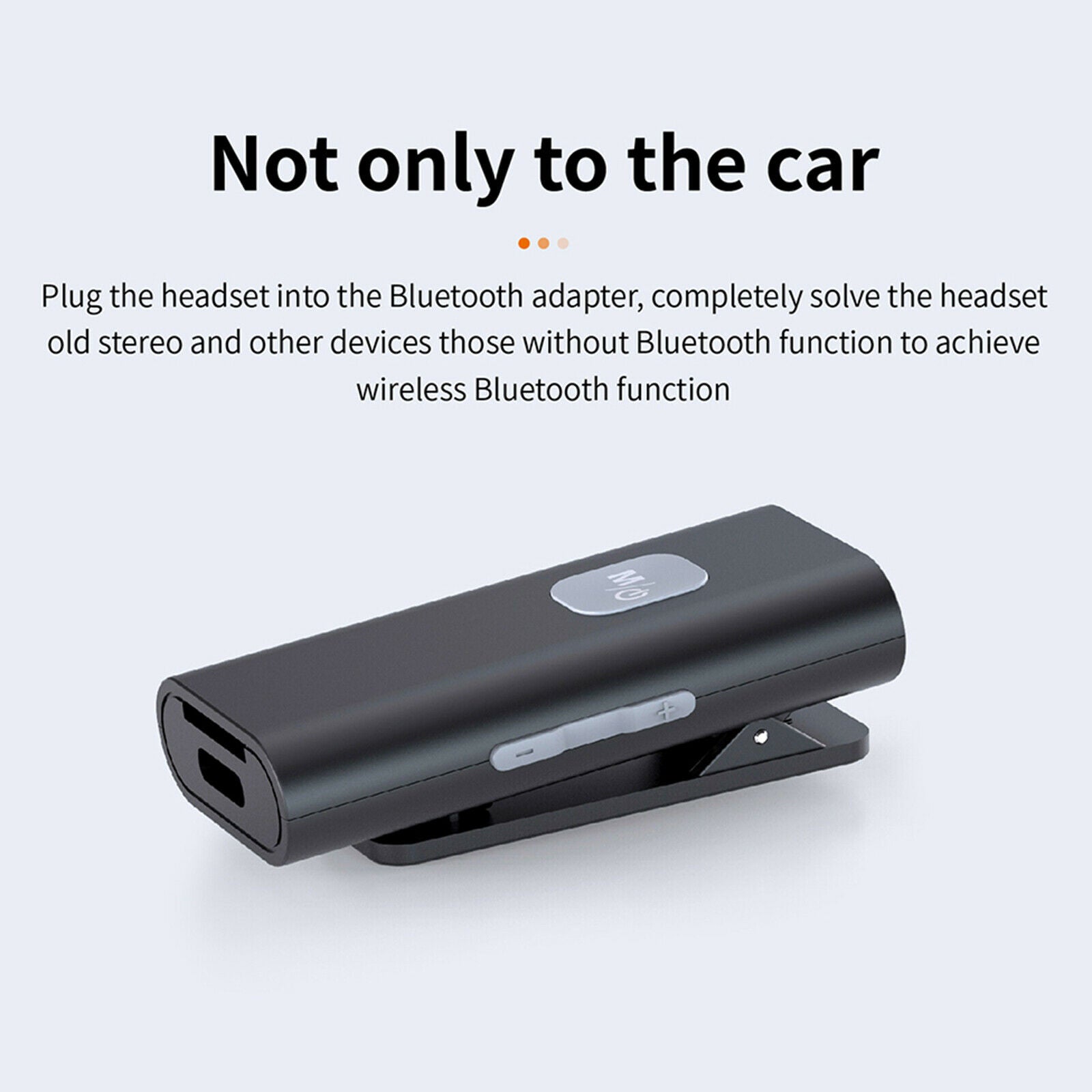 Bluetooth 5.0 Receiver Music Audio Adapter with Mic for Car Headphone TV PC