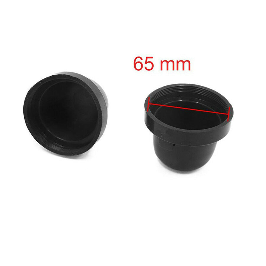 65mm Inne Dia 2Pcs Seal Cap prevent moisture dust for Car LED headlight fog lamp