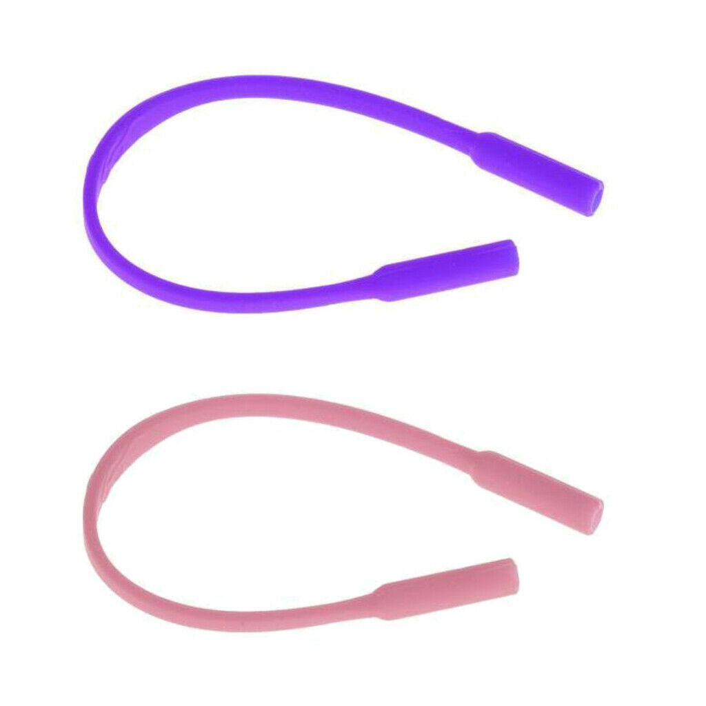2 Pieces Sport Kids Eyeglasses Strap Holder Glasses Hang Cord Rope Retainer