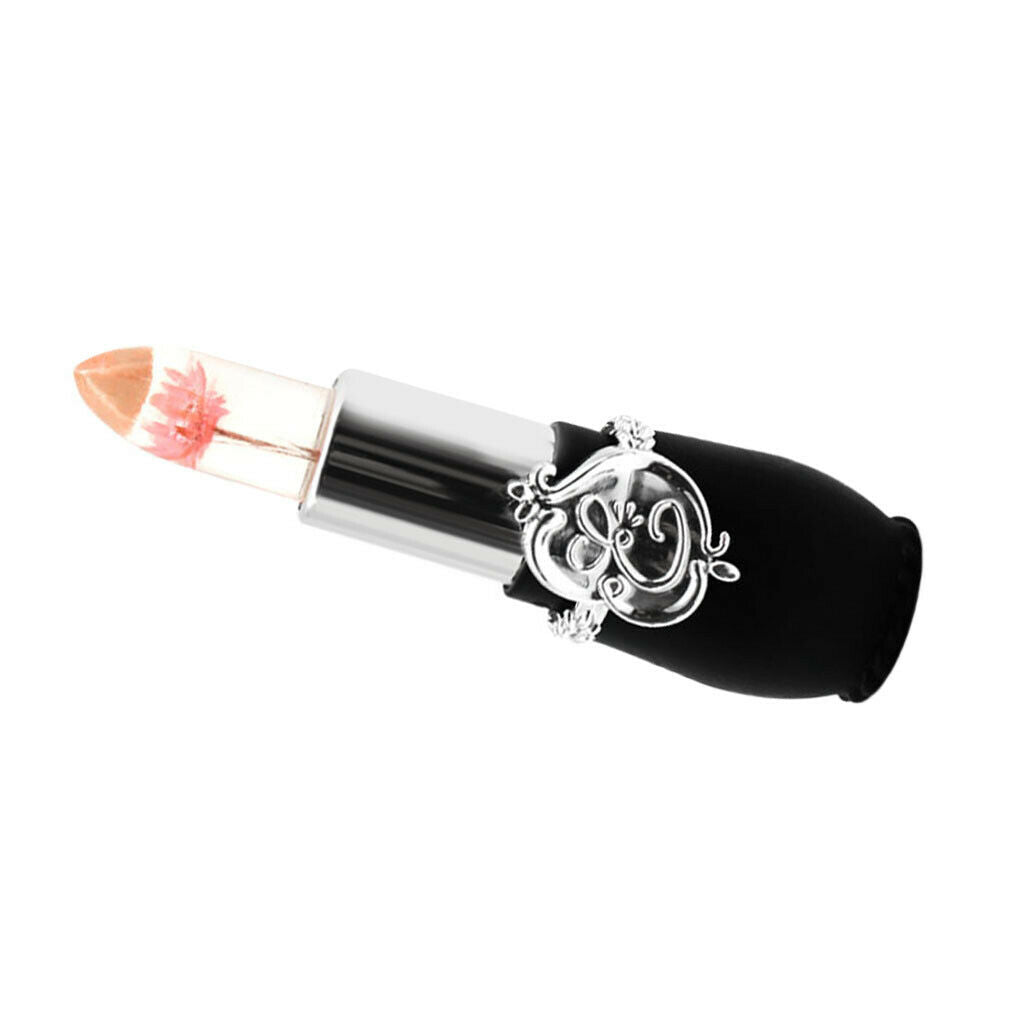 Jelly Flower Lipstick Lasting Temperature Changing Lip Balm Pink Flower