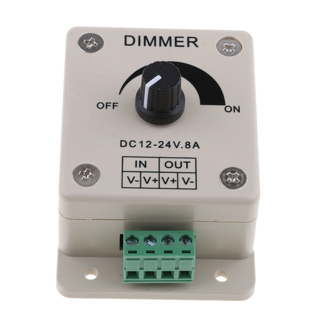 1Pc Boat Marine Led Light Manual Dimmer Switch Box Dimming Remote Controller