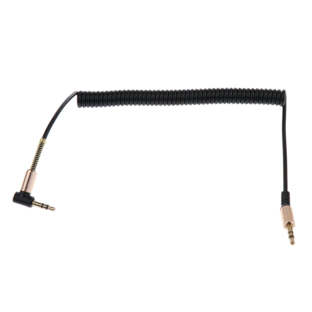 2 Pcs 3.5mm AUX Cord Male to Male Stereo Audio Cable for  MP3