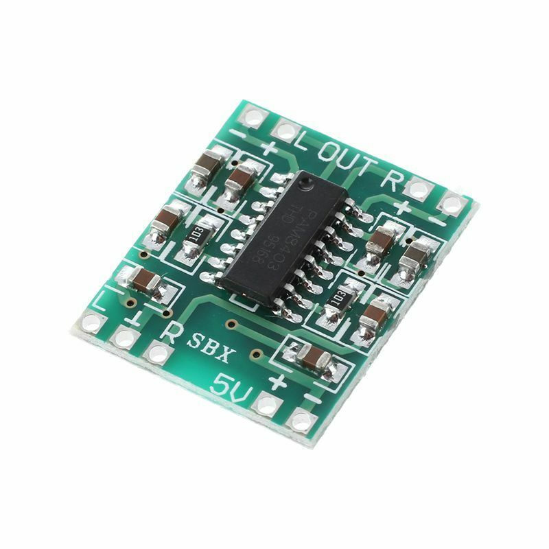 PAM8403 Audio Module USB DC 5V Class D digital amplifier Amplifier Board LCD T3
