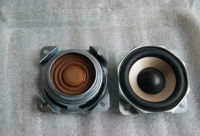 2pcs 2.75"inch 70MM bass radiator Rubber edge Diaphragm Passive Speaker