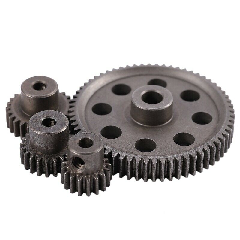 Diff Differential Main Metal Spur Gear 64T 17T 21T 26T Motor Gear RC Car Part L9