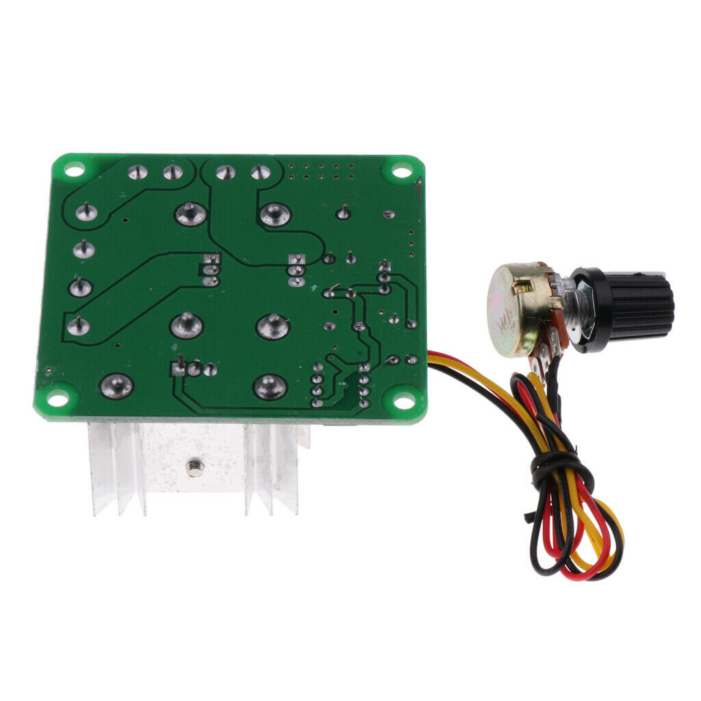 6V-90V 15A DC Motor Pump Speed Controller Adjustable Control Switcher