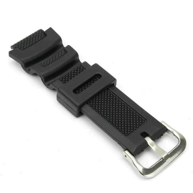 Replacement 18mm Watch Strap Band For SGW 300H SGW 400H SGW 300 SGW 400 Black