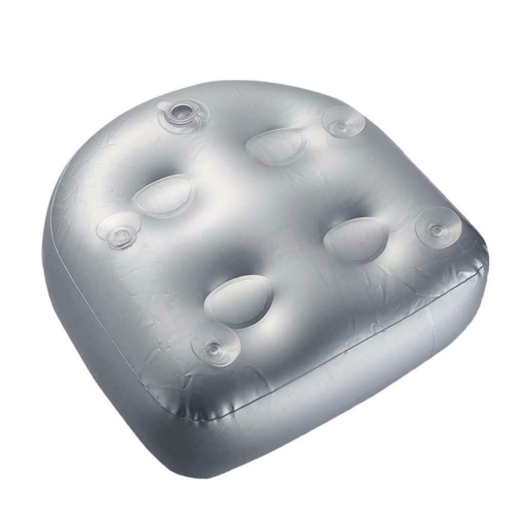 2Pcs Spa Cushion Inflatable Hot Tub Jacuzzi Soft Booster Seat Back Pad PVC