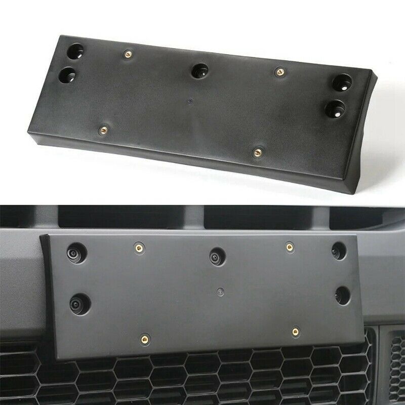 Car Front Bumper 4WD License Plate Bracket Holder Cover for Jeep Renegade 20H8A9