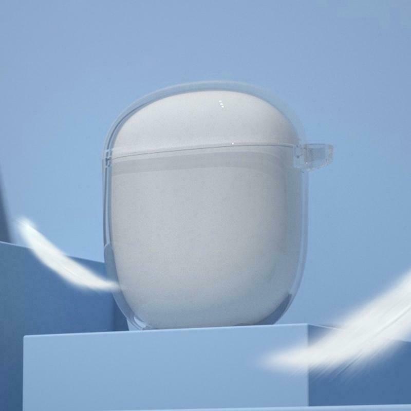 For iKF Find Pro Bluetooth-compatible Earphones Clear TPU Protective Skin Cover