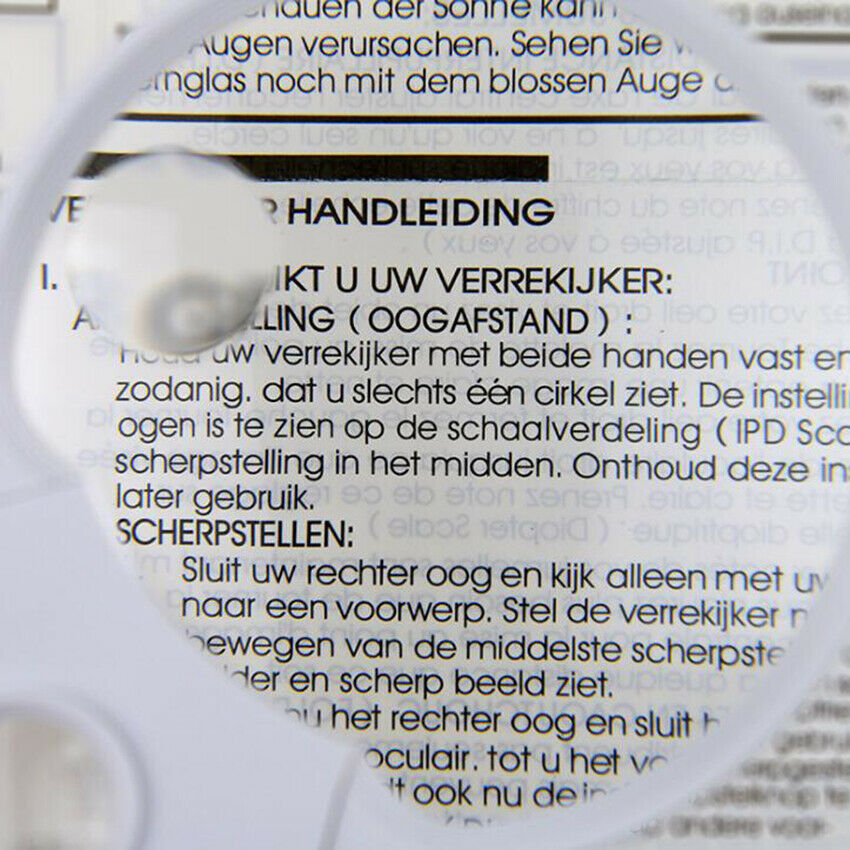 Magnifier Magnifying Glass Reading for Seniors loupe Jewelry With 3 LED 3 Lens