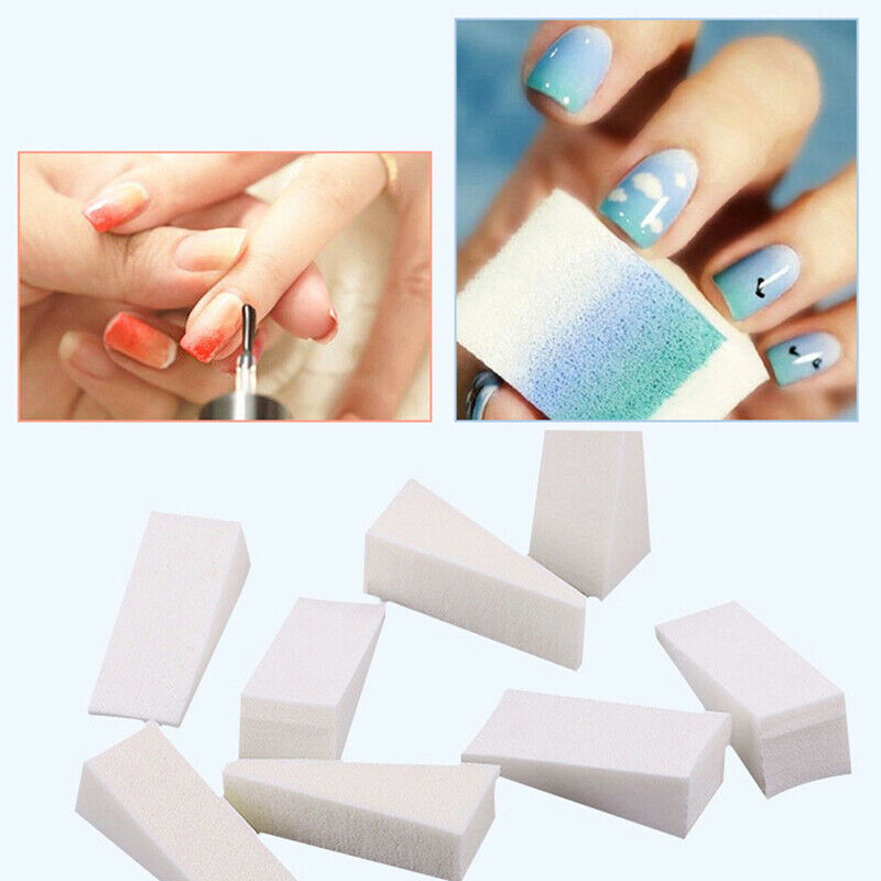 Manicure Sponge Nail Art Polish Changing Stamping Easy Transfer Manicure Too SJ