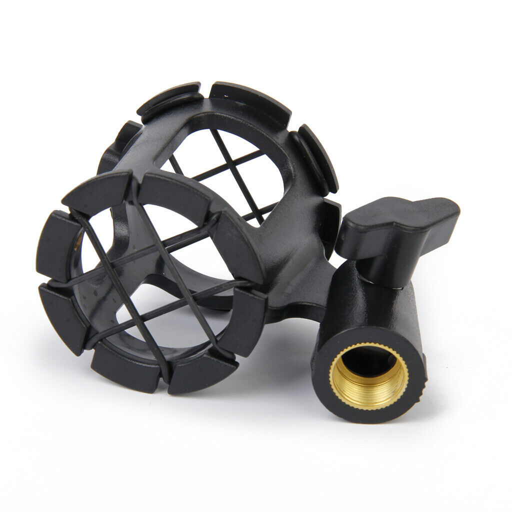 Universal Microphone Clip Holder Mic + Square Mic Holder