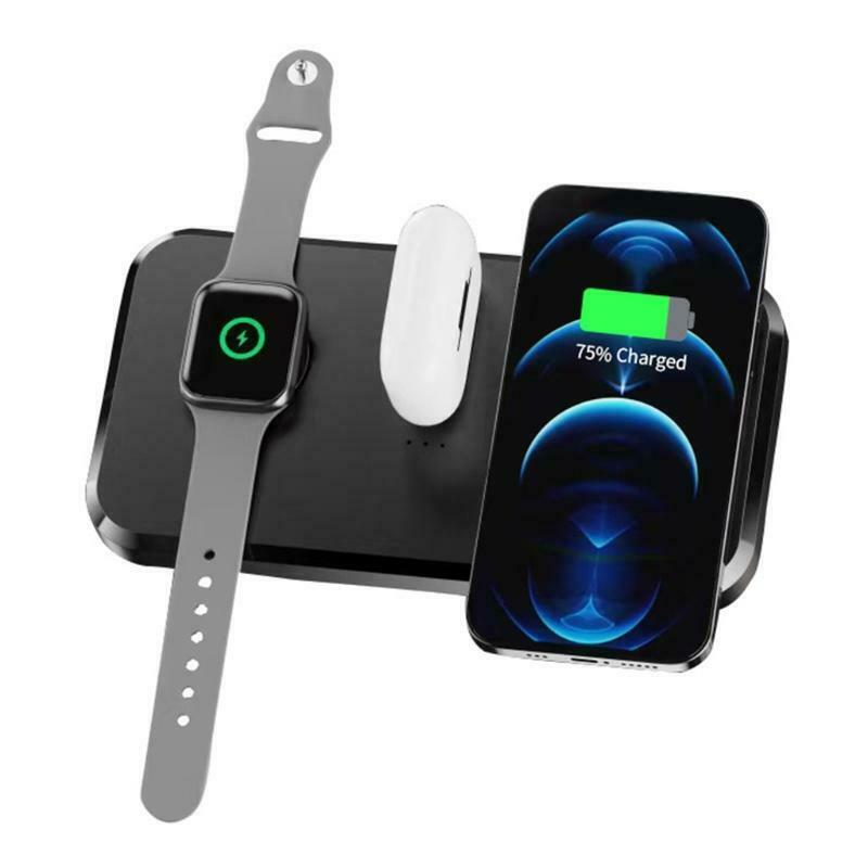 3 in 1 Induction Wireless Charger Fast Charging Holder Mobile Phone Power Bank