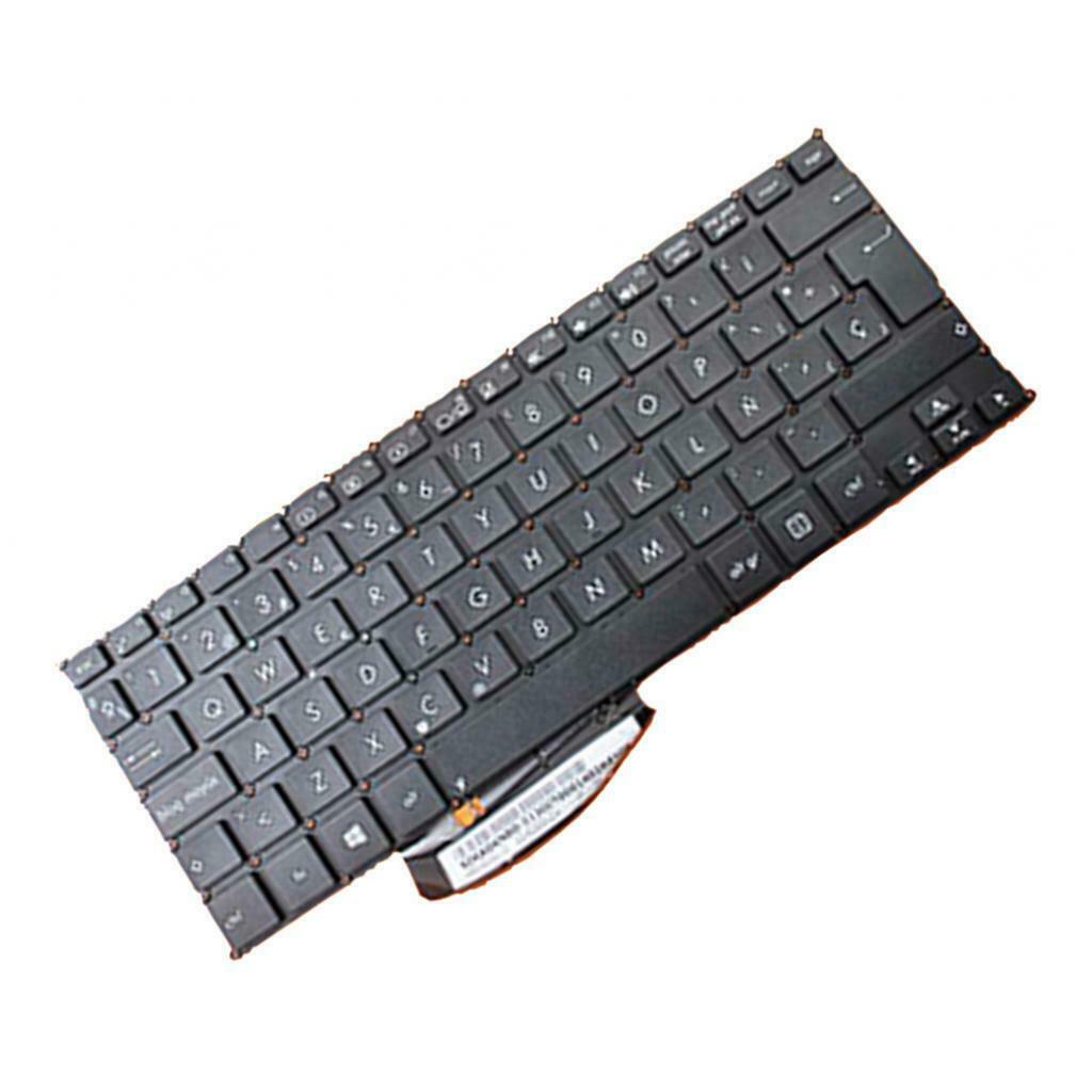 Spanish Layout Laptop Plastic Keyboard Replacement for ASUS F200 F200CA