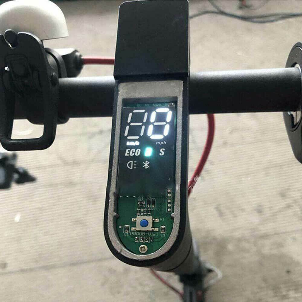 Scooter Circuit Board Set Electric Dashboard Replacement with Dashboard Cover LI