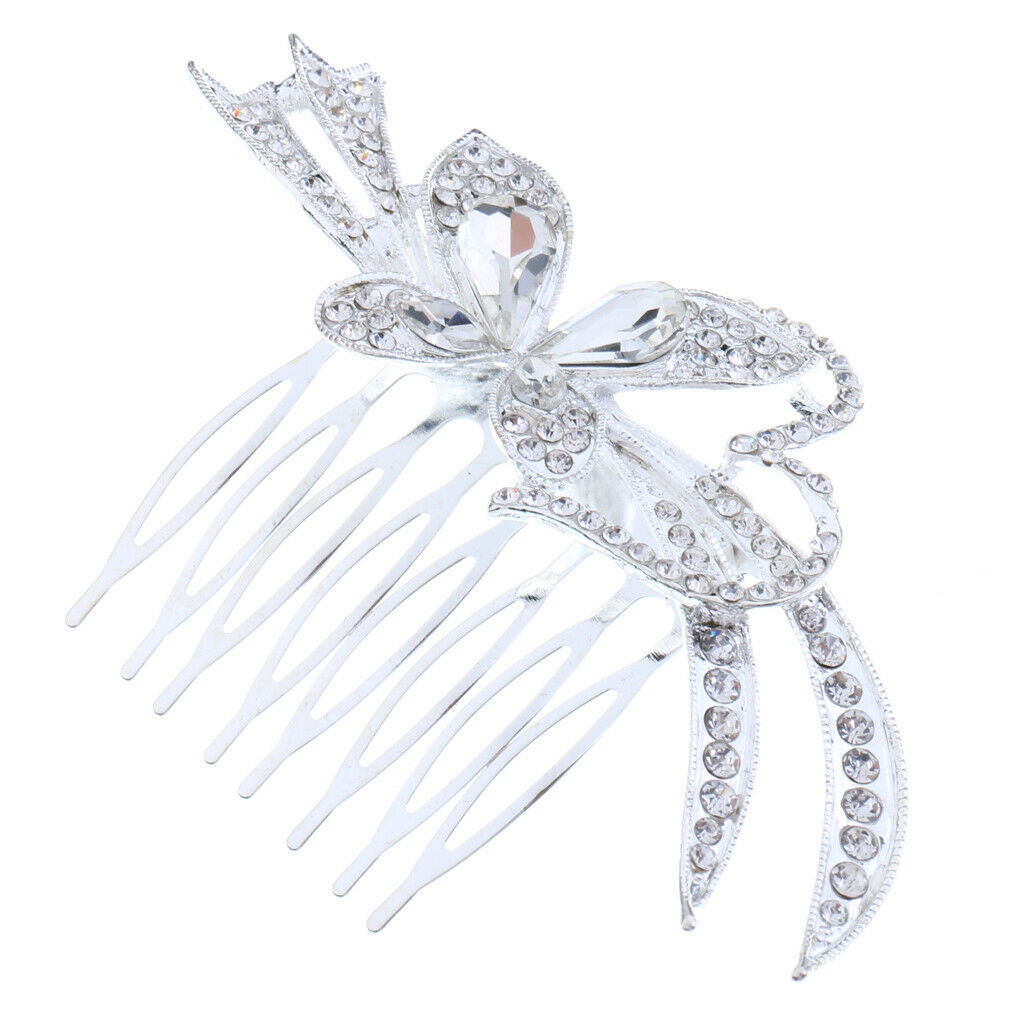 Bride Hair Comb Rhinestone Hair Clip Women Hairpin Wedding Hair Accessory