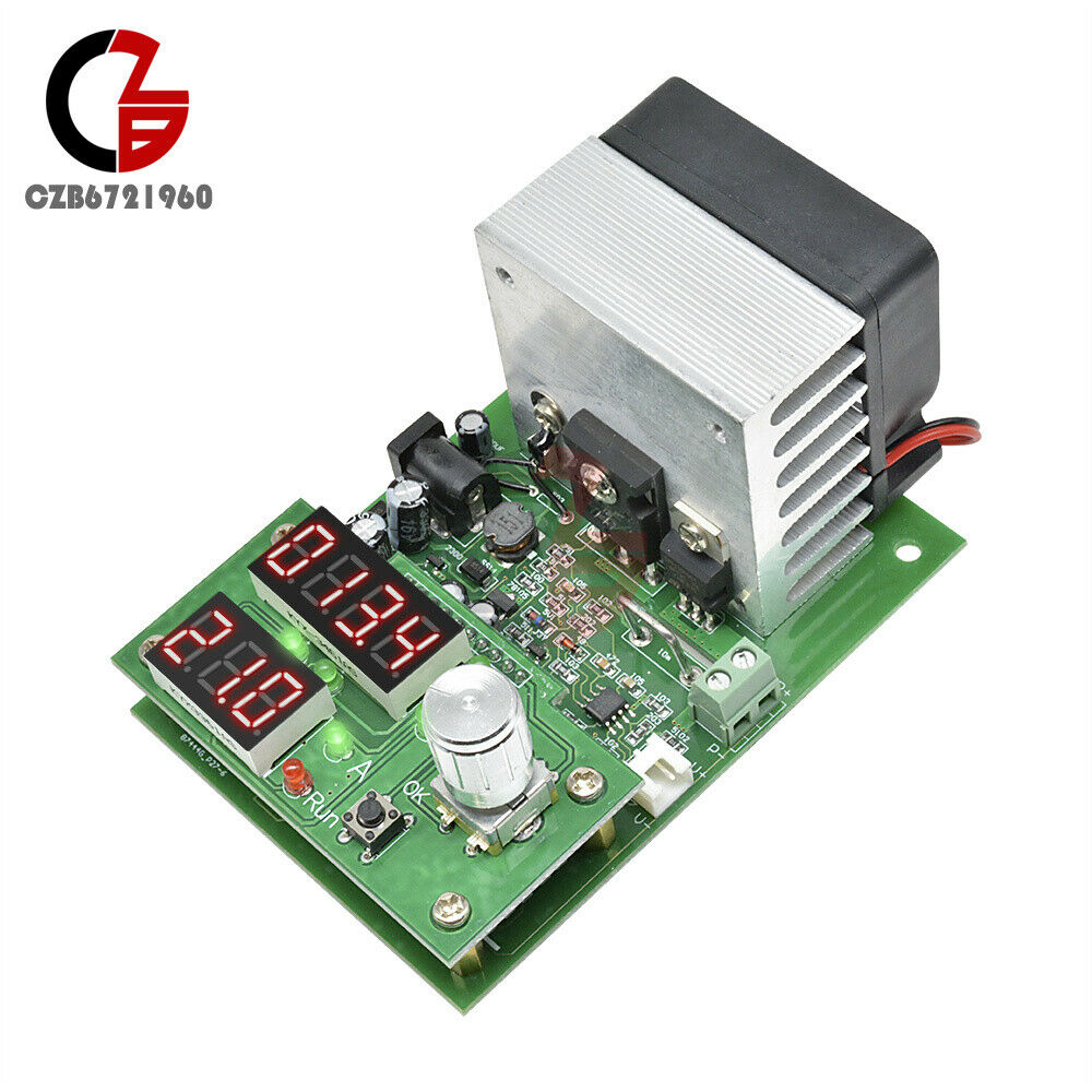 60W Constant Current Electronic Load 9.99A 30V Discharge Battery Capacity Tester
