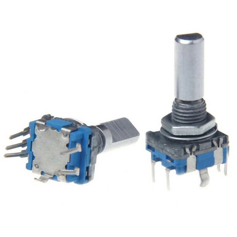 5PCS Rotary Encoder With Switch EC11 Audio Digital Potentiometer Handle..l8