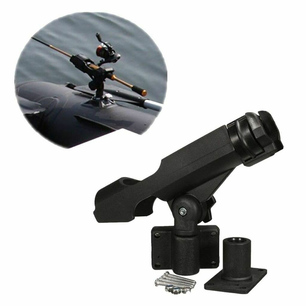 3 Ways Nylon 360 Degree Rotatable Fishing Rod Holder Rack Pole Support Rest
