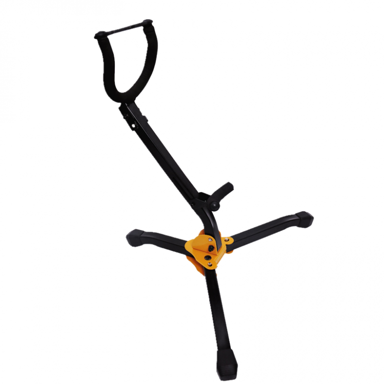 Metal Folding Saxophone Stand Tenor Alto Sax Rack Tripod Holder Protable Black