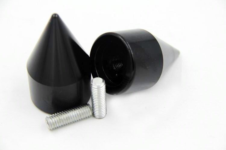 Bar Ends for Kawasaki ZX 750 900 650R 7R 9R Z1000 10R ZX11 ZZR1200 ZX14 Black