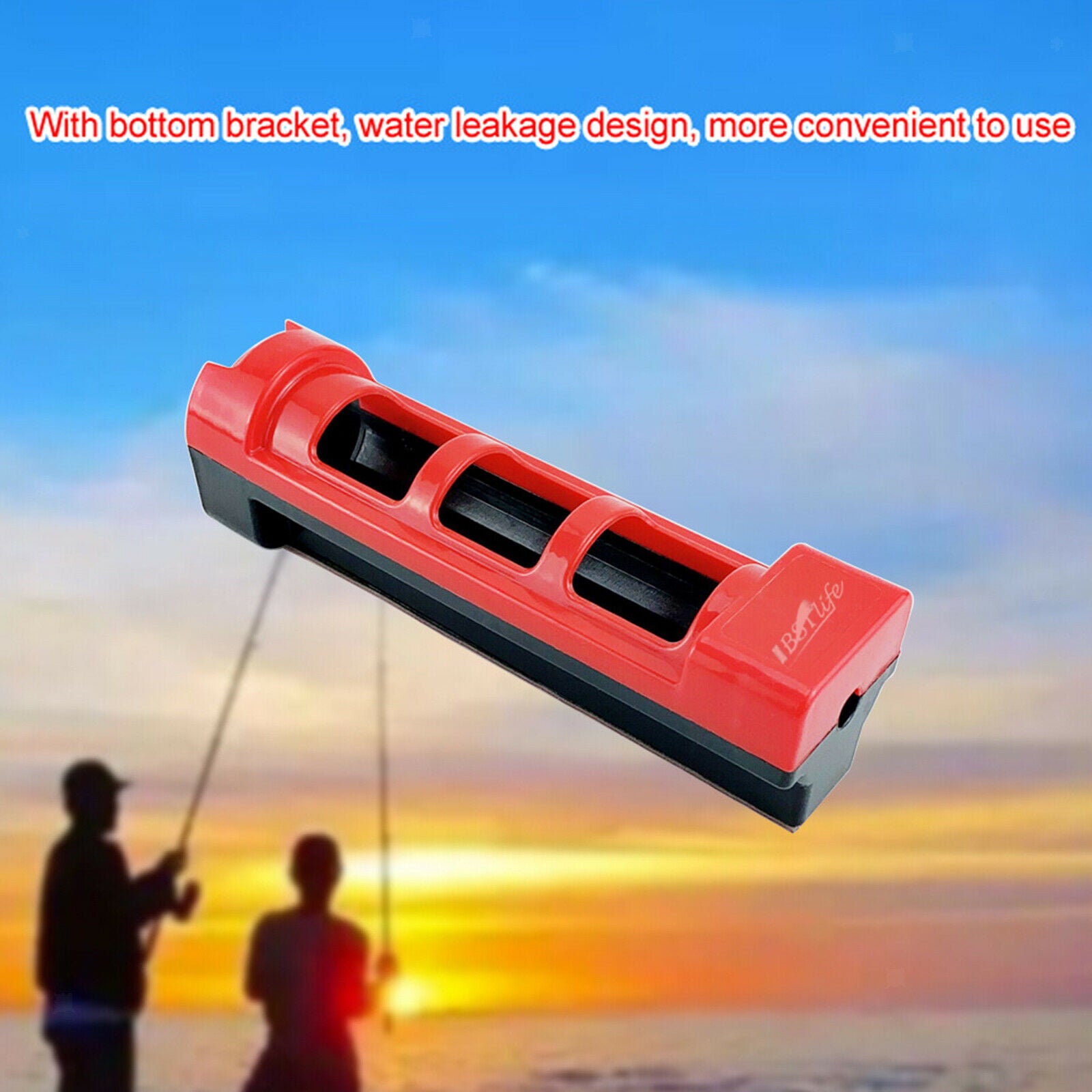High Quality Fishing Rod Holder Self Adhesive Rack Storage Organizer Yacht Wall