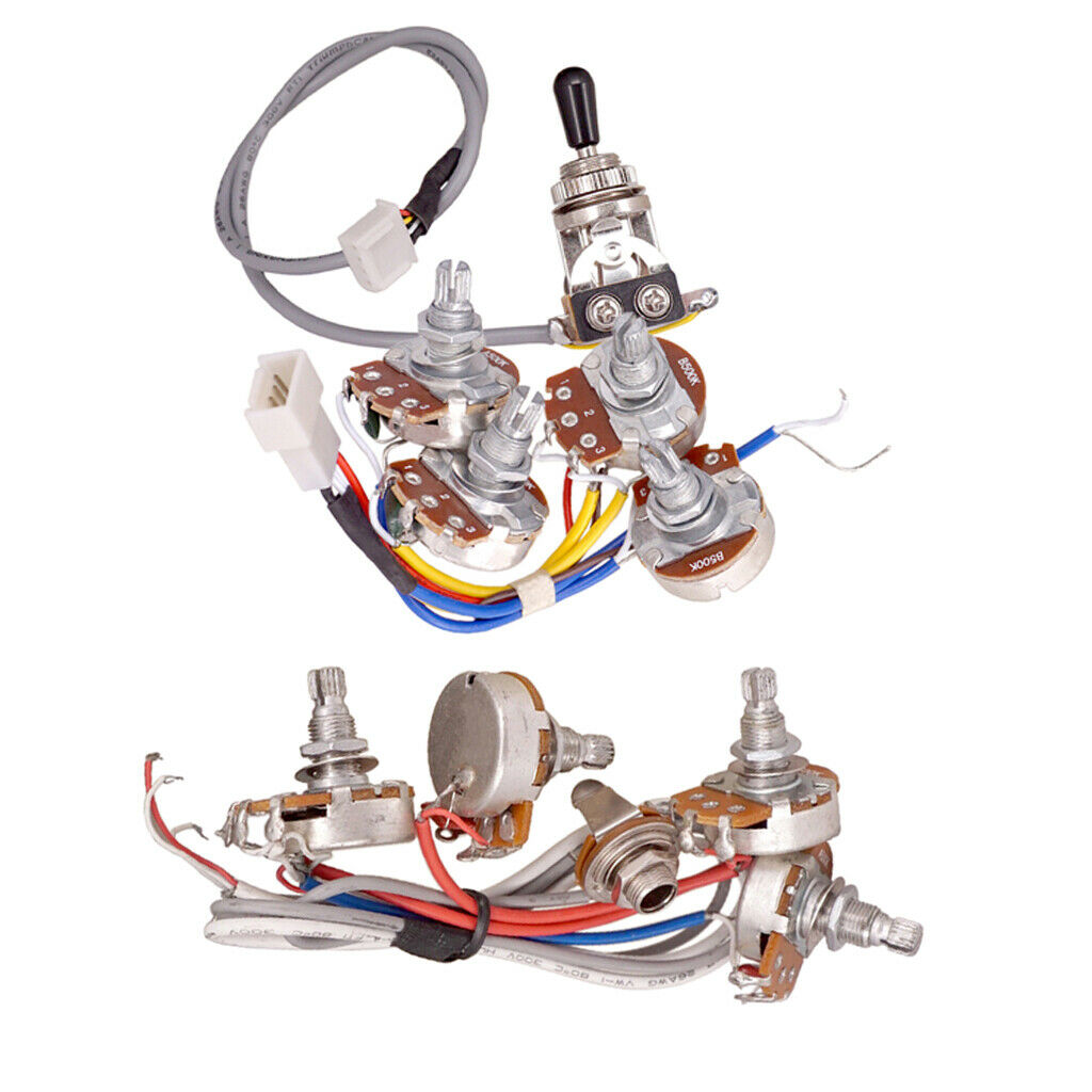 4xGuitar Tone Volume Control Circuit Wiring Pots For LP EPI Guitar Accs A+B