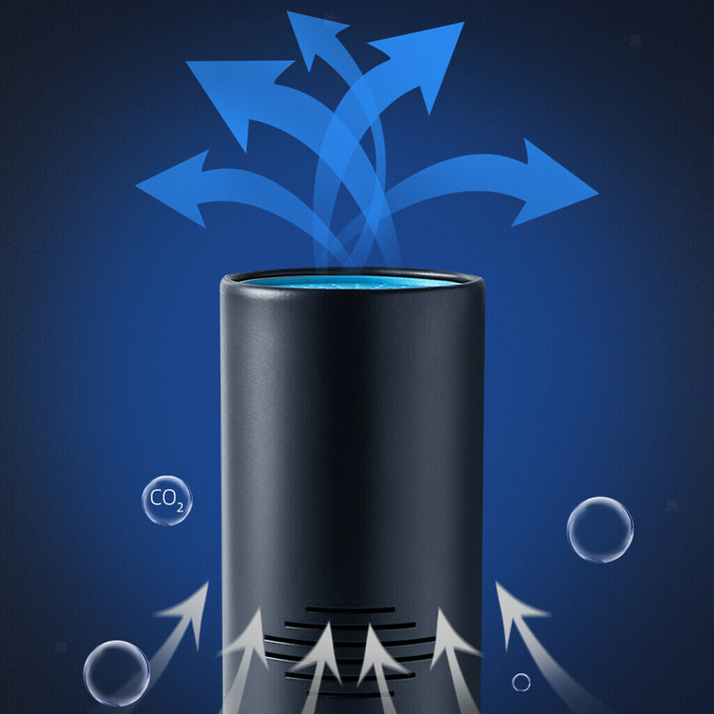 Portable Car Diffuser Air Purifier Air Ionizer Purify Air Home Bedroom