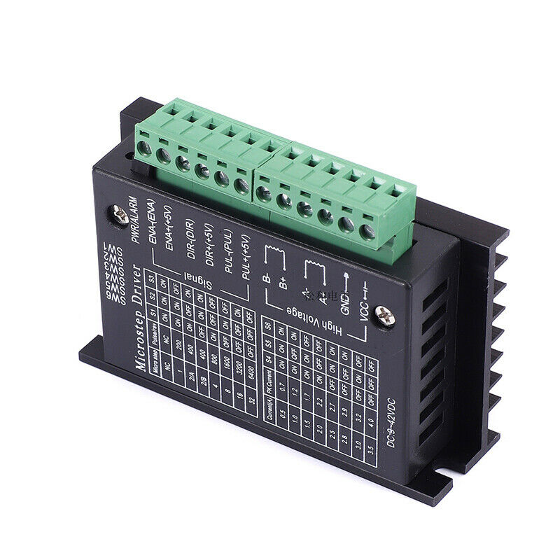 TB6600 42/57/86 Stepper Motor Driver 32 Subdivision 4A 40VDC CNCY^JIMOTDFAU