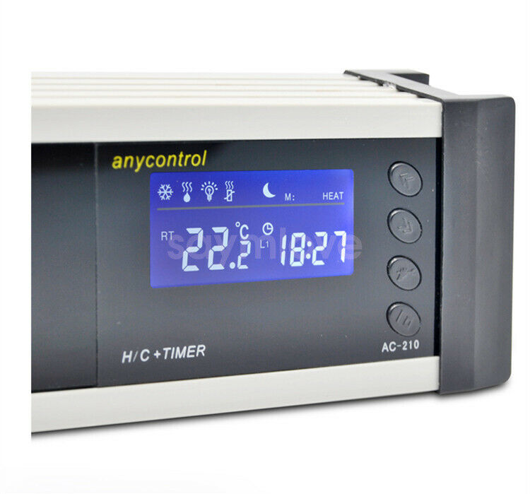 Digital Temperature Controller Heat Thermostat Timer Reptile Aquarium Fish tank