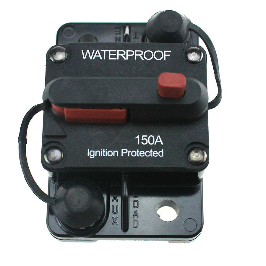 Car Audio Marine Boat Circuit Breaker 50/60/70/80/90/100/150/200 amp 12-24V