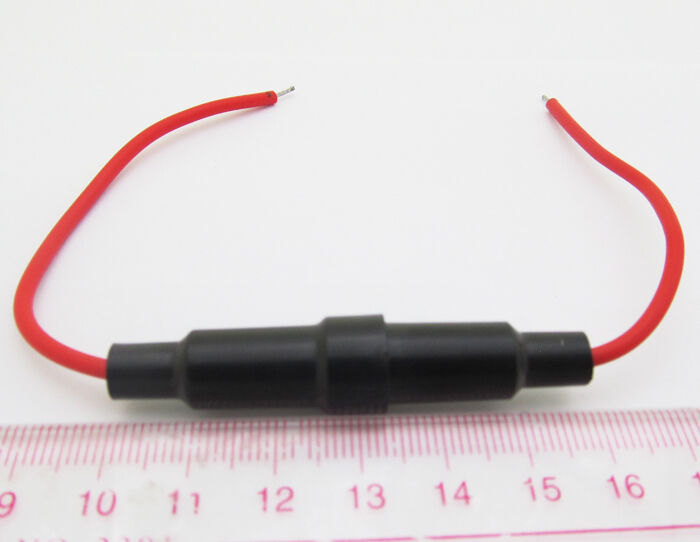 5pcs 6x30mm AGC Fuse Holder In-line screw type with wire