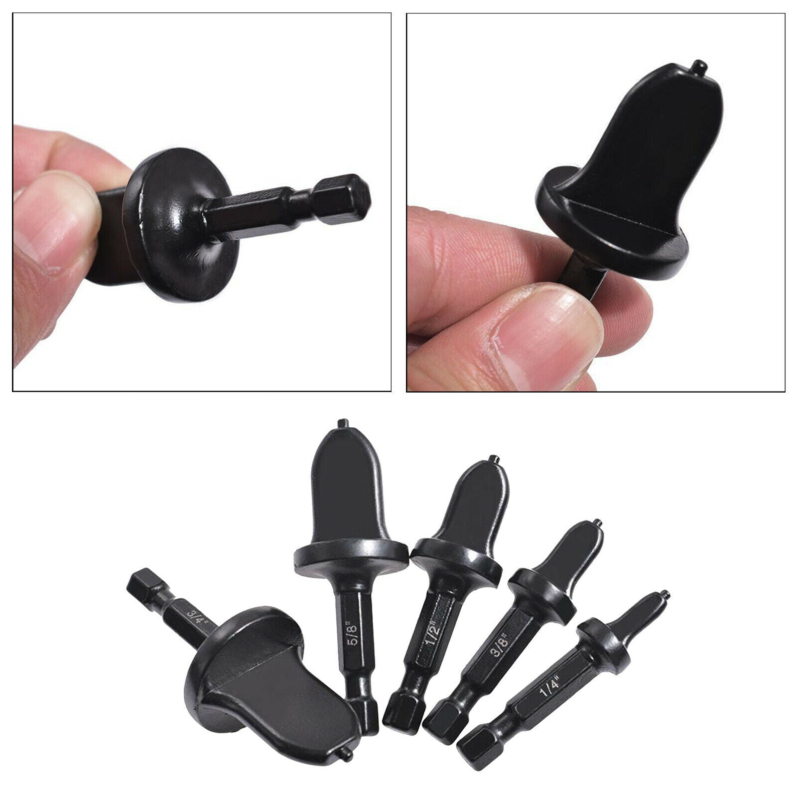 5-pack Tube Expander Swaging Tool Imperial Tube Pipe Expander 5/8" 1/2" 1/4"
