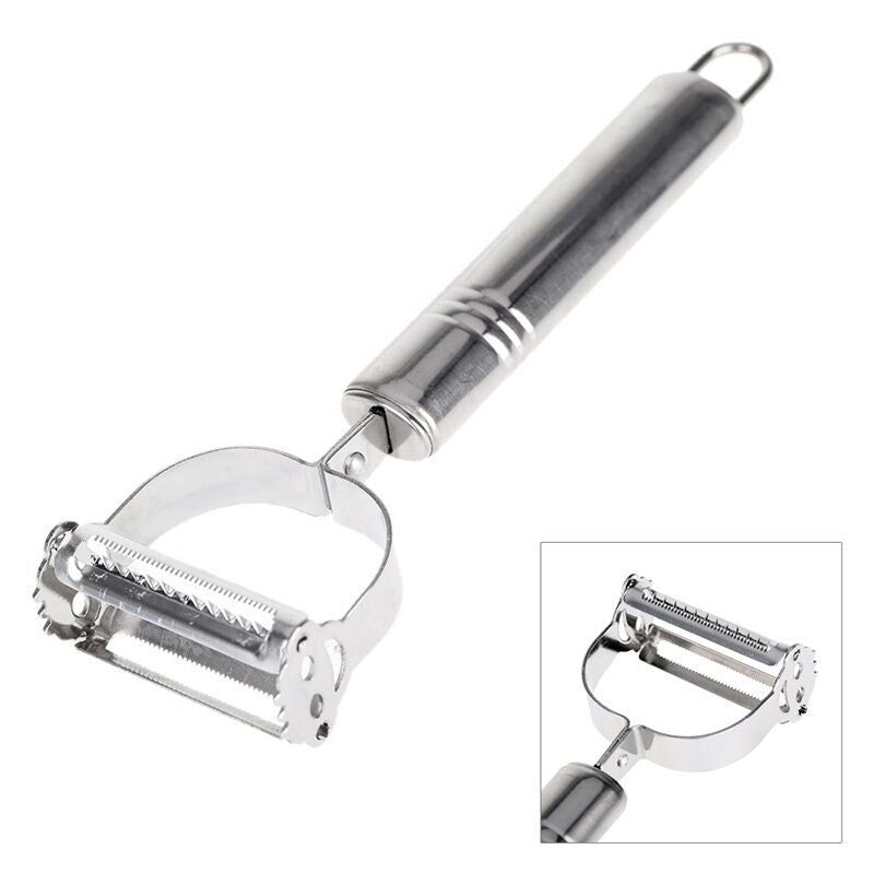 Stainless Steel Vegetable Fruit Peeler Julienne Hand Cutter Slicer Kitche.l8