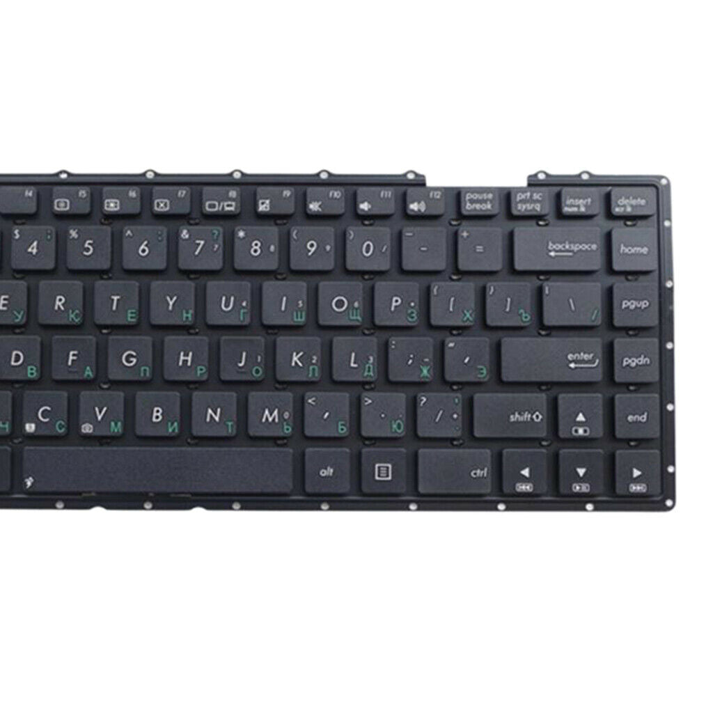 Black Plastic Replacement Russian Laptop Keyboard Keypad fit for ASUS X402
