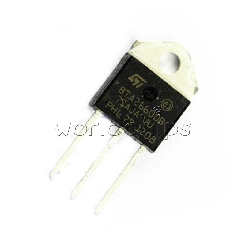 10PCS BTA26-600B TRIAC BTA26600B STM TOP-3L New